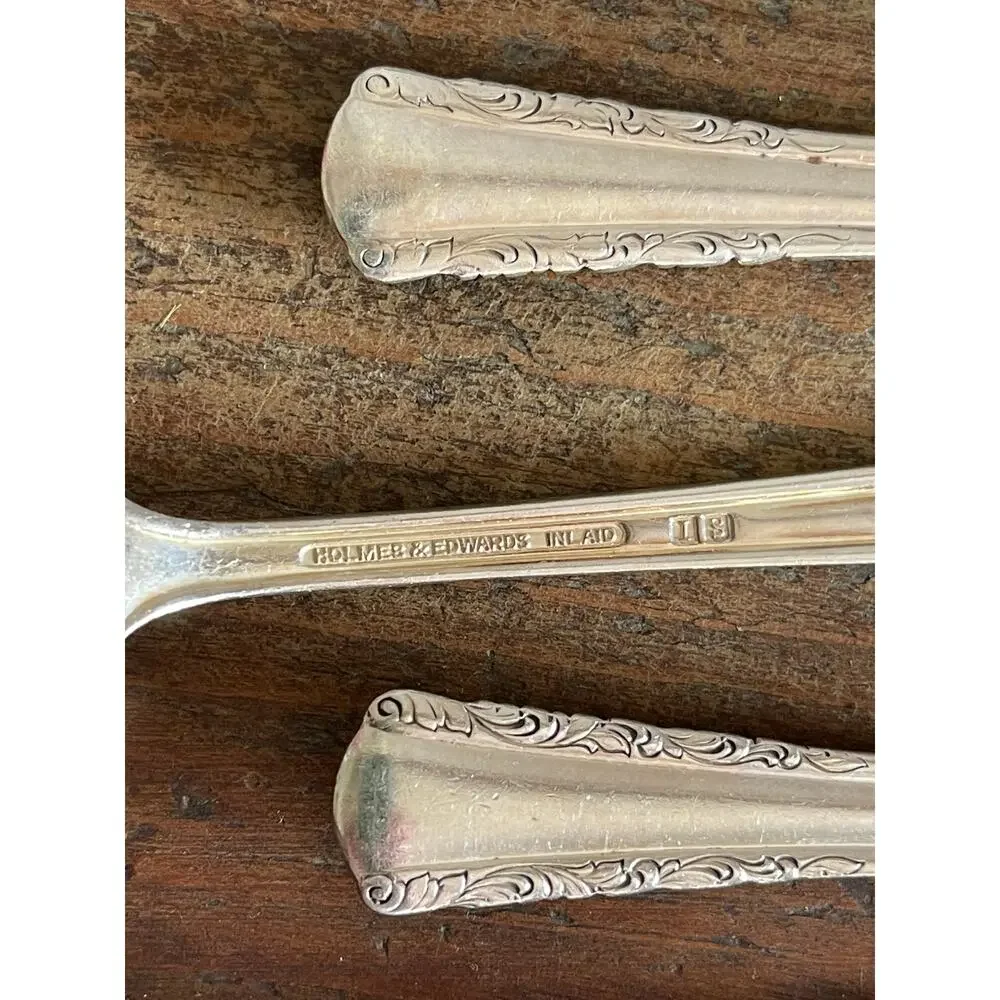 Holmes and Edwards vintage silver